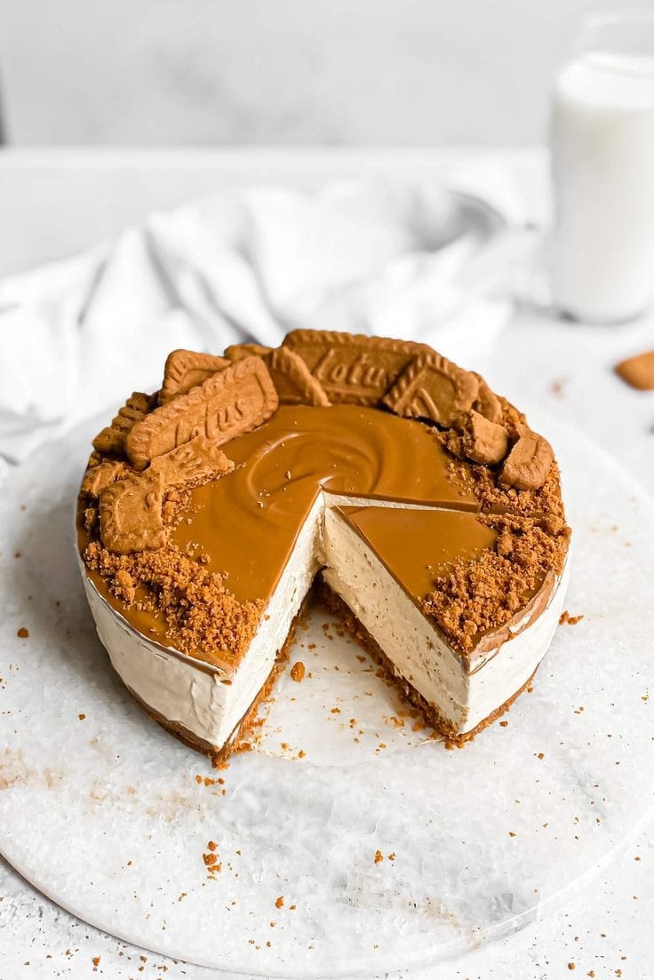 Cheesecake cu biscuiți
